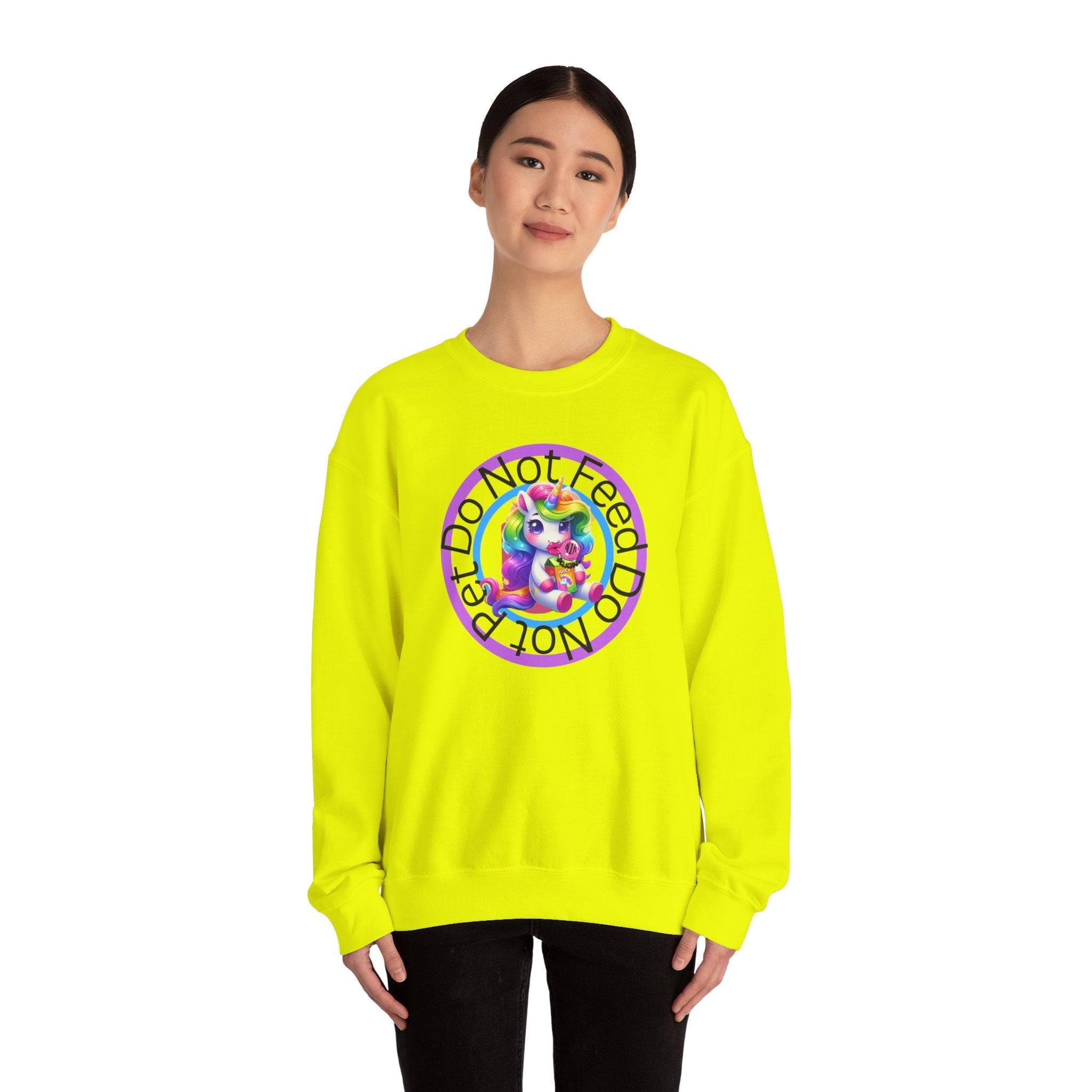 Pet Unicorn Sweatshirt Unisex Heavy Blend™ Crewneck Sweatshirt